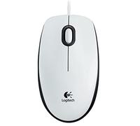 VoltShine Mouse - optical, wired, 3 buttons, USB connection, white, ideal for everyday use and offices.*