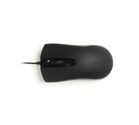 VoltShine Optical Mouse - Ergonomic Mouse 1200 dpi, USB Connection, Black Design, Ideal for Daily Use in Office or Home