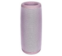 VoltShine Pink Bluetooth Speaker, Powerful Sound, Wireless Connection, Rechargeable Battery; Ideal for Outdoor and Party Music.