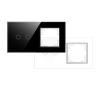 VoltShine Simple Triple Switch - PJ Black, The Ideal Solution for efficient Lighting Control, its Modern Design enhances The Aesthetics of Any Room in Your Home.
