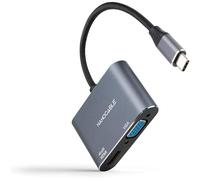 VoltShine USB-C to HDMI and USB 3.0 PD converter, ideal for connecting devices to external displays and transferring data quickly.