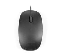 VoltShine USB Optical Mouse with Cable, Black, Ergonomic Design, Simple, Ideal for Daily Use in Office and Home.