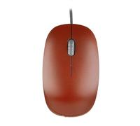 VoltShine USB Optical Mouse with Cable, Red Design, Ideal for Computer, Gaming and Daily Tasks.