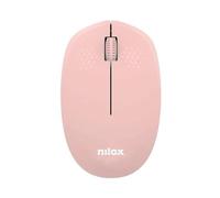 VoltShine Wireless Mouse - 1000 dpi, 3 Buttons, Ergonomic Design, Pink, Stable Connection