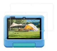 Voltvera 2PCS Screen Protector for HD 8 Kids Pro 2024, 8 Tablet/ 8 Kid/Pro/2022/2020, Tempered Glass Film 9H Hardness Ultra Clear Anti-Scratches Bubble free Anti-Fingerprint Easy Installation