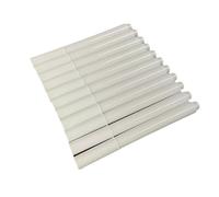 Voltvera White Chalk Pens, 8PCS Washable Chalk Pens LED Fluorescent Light Board Marker Erasable Wipeable for Christmas Greeting Cards Chalkboard, Whiteboard, Blackboard, Window, Car Glass, Bistro