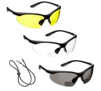 voltX 3x CONSTRUCTOR, Bifocal Safety Glasses, +1.5 Mixed Lenses & Cord