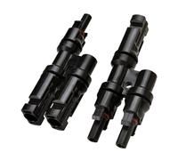 VoltX Solar Cable Y Splitter, Solar Charging Cable Y Plug Pair, Solar Cable Connector, 2-Way Splitter for Y Plug Solar, Y Plug Solar