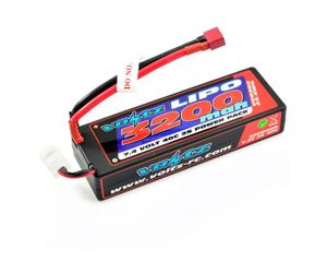 Voltz 3200mAh 2S 7.4V 40C Hard Case LiPo Stick Pack Battery VZ0305