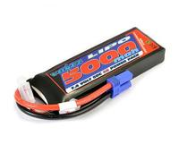 Voltz 5000mAh 2S 7.4V 50C LiPo RC Battery w/EC5 Connector Plug