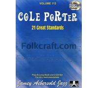 Volume 112: Cole Porter - 21 Great American Standards: 21 Great Standards (Jamey Aebersold Play-A-Long Series)