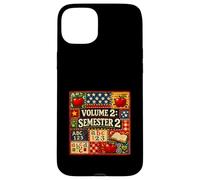 Volume 2 Semester 2 School Teacher Student Academic Case for iPhone 15 Plus