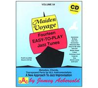 Volume 54: Maiden Voyage (All Instruments) (with Free Audio CD): Play-A-Long Book with Melodies, Chords, Lyrics & Transposed Parts for All Instrumentalists (Jamey Aebersold Play-A-Long Series)