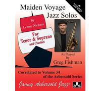 Volume 54 Maiden Voyage for Tenor & Soprano Sax and Clarinet, Lennie Niehaus