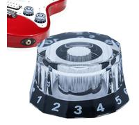 Volume Buttons, Electric Guitar Buttons, Creative Dodecagon LP Guitar Volume Buttons, Guitar Accessories, Speed Control Knob, Turning Guitar Buttons For Electric Guitar