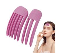 Volume Clips for Roots, Volume Hair Clips, Wind Shaping Styling Comb, Volumizing Comb, Hair Volumizer Clip Tool, Easy High Crown Volume Tool for Men and Women (Dark Pink)