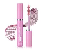 Volume Color Mascara, 4d Silk Fiber Lash Mascara, Clump-Free Volumizing & Curling Waterproof Formula, Coloured Thick Mascara (B)