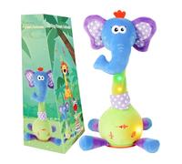 Volume Control Singing Dancing Elephant Toy Repeating Baby Interactive Toys
