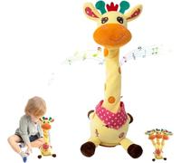 Volume Control Singing Dancing Giraffe Toy, Talking Giraffe Speaking Toy, Birthday Gifts for Kids Old Boys Girls