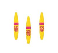 Volume Express Colossal Go Extreme Mascara, Intense Black, 10.3 ml, Pack of 3