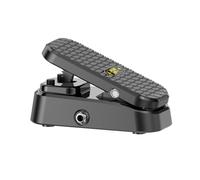 Volume & Expression Pedal - Passive Stereo Pedal with Mute Function, Non-Slip Design, No Power Required, Precision Control for Guitar, Bass, Keyboard, Synth & Multi-Effects - Black