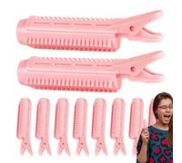 Volume Hair Clips - 10 Pieces Hair Root Volume Clips, Hair Root Clip, Root Roller Clip, Natural Curlers, Instant Styling Tools for Fine, Thin, Flat