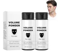 Volume Powder For Men and Women, Mens Texture Powder for Hair, Instantly Adds Texture & Volume, TEXTURE POWDER For Men, Natural Ingredients, Strong Hold, Oil-Control, Long-Lasting Styling (40g, 2PCS)