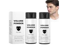 Volume Powder for Men, Mens Texture Powder, Natural Ingredients, Fluffy and Oil-Control, Long-Lasting Styling Powder, Easy to Apply and Carry 40g (80g, 2)