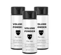 Volume Powder For Men & Women, Mens Texture Powder, Instantly Adds Texture & Volume, Easy to Apply and Carry, Natural Ingredients Strong Hold (40g, 3)