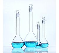 Volumetric Flask Glass Volumetric Flasks Classs A Measuring Flask Borosilicate Glass Volumetric Flask, With Stopper, 20ml