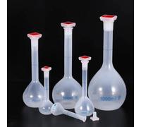 Volumetric Flask Graduated Measuring Flask with Cap for inlaboratory(50ml-3Pcs)
