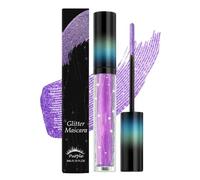 Volumising Glitter Mascara, Curling Eyelash Tool, Waterproof Smudge Resistant Enhancer with Firm Hold, Long Wear Utility with Easy Glide, Beauty Category, Compact Cosmetic Aid for Women, Girls, Adults