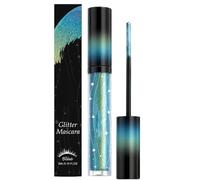 Volumizing Glitter Mascara, Curling Eyelash Tool, Waterproof Smudge Resistant Enhancer with Firm Hold, Long Wear Utility with Easy Glide, Beauty Category, Compact Cosmetic Aid for Women Girls Adults