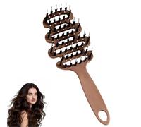 Volumizing Hair Brush, Slick Brush Women-Soft Brush for Thin & Fine Hair, Instant Volume Boost, Frizz Reduction & Gentle Care for Daily Styling & Travel (1PCS)