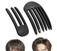 Volumizing Hair Clips, 2Pcs Hair Volume Clip for Fluffy Bangs, Easy High Crown Volume Tool for Women, No Crease Hair Root Lifting Clips for a Natural Puffy Lazy and Seamless Hairstyle