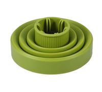 Volumizing Universal Hair Diffuser, Hair Dryer Diffuser Attachment for Curly and Natural Wavy Hair, Foldable Hairdryer Hair Blower Diffuser Cover Styling Hairdressing Tool (Green)