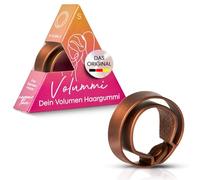Volummi Hair Scrunchie, Innovative Ponytail Scrunchie for Visibly More Volume in the Ponytail, Strong Hold & Gentle on Hair, The Original Made in Germany [Copper Love S for Thin Hair]