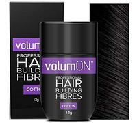 Volumon Professional Hair Building Fibres - Cotton - 12g - Up to 30 Uses - Black