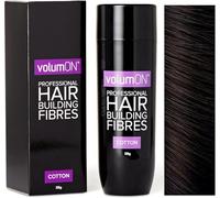 Volumon Professional Hair Building Fibres- Hair Loss Concealer- COTTON- 28g- Get Upto 30 Uses- CHOOSE FROM 8 HAIR SHADES COLOURS (Dark Brown)