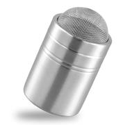 Volumoon Flour Shaker, Stainless Steel Chocolate Powder Shaker, Seasoning Spice Shaker Condiment Dispenser, Fine Mesh Flour Duster for Baking Cooking, Cocoa Sifter for Kitchen and Cake Decoration