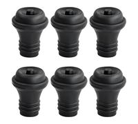 volumoon Pack of 6 Vacuum Stoppers, Stoppers for Wine Pumps, Wine Stopper Set, Reusable Wine Stopper, Bottle Caps, Bottle Seal, Silicone Stopper for Bottles