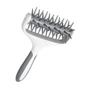 volumoon Pizza Rolling Pin, Rolling Pin with Spikes, Pizza Baking Accessories, Rolling Pin Dough Prevents Bubbles in Dough, Pizza Dough Puncher, Baking Tool Ideal for Pizza, Biscuits and Bread