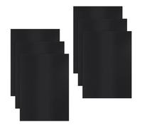 volumoon Self-Adhesive Repair Patch, 6 Pieces Repair Patches for Down Jackets, Waterproof, Self Cutting Self-Adhesive Patch, Suitable for Down Jacket, Tent, Raincoat, Sleeping Bag (Black)