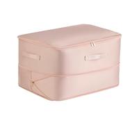 Volumoon Space Saver Storage Bag, Ultra Space Saving Self Compression Storage Bags for Clothes and Blankets, Portable and Easy to Use, Duvet Storage Bag, Space Saving Bag, Pink