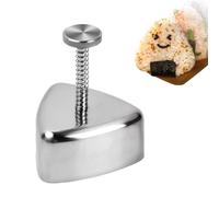 Volumoon Sushi Onigiri Mould, Sushi Triangle Shape Rice Ball Maker, Onigiri Maker, Maker Sushi Triangle Shape, Rice Ball Maker, Triangle Sushi Rice Ball Mould Press Maker for DIY Tool, Kitchen