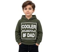 Volunboy Baby Boy Hoodies Toddler Sweatshirt Hoody Top Pullover Jumper 1-5Y | Cotton-rich & Stretch, Boys Girls Sweat, Ribbed Cuffs and Hem, All-Season Wear, Baby Boys Clothes, Ideal for Daily & School