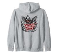 Volunds Wing And Blade Works Viking Forge Zip Hoodie