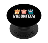 Volunteer Animal Rescue Shelter Cats PopSockets Adhesive PopGrip