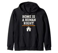 Volunteer Crew Community Outreach Housing Charity Team Zip Hoodie