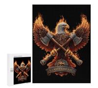 Volunteer Fire Eagle Jigsaw Puzzles for Adults Wooden Puzzle
